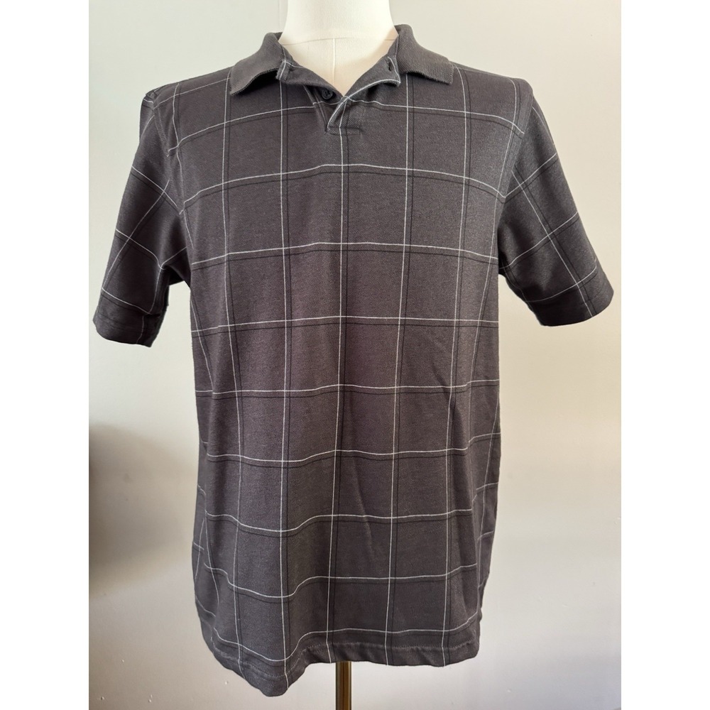 Arrow Mens Polo Shirt Size M Black Classic Fit